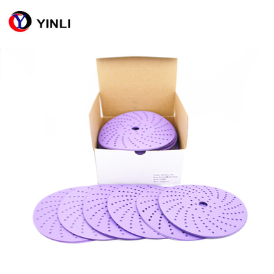 Multilöcher keramische versandende Diskette 80 Grit Sandpaper For automatisch