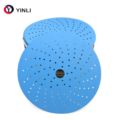 15 Loch 800 Grit Orbital Sandpaper versandende Disketten 6 Zoll-125mm