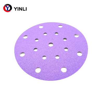 Der 6 Zoll-150mm Löcher Polyester-Filmträger-Zirkoniumdioxid-versandende Disketten-9 15 Löcher für Auto